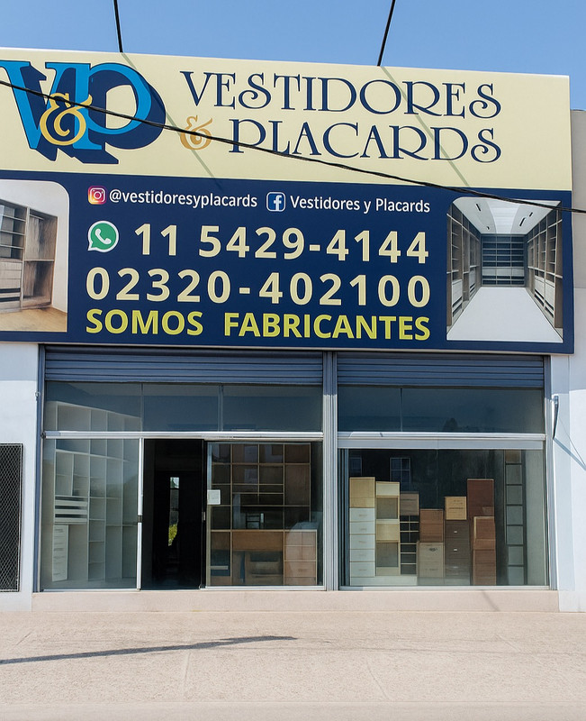 Sobre V&P Vestidores y Placards